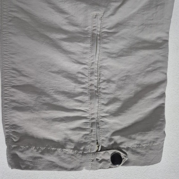 The North Face Pants Womens L Gray Stretch Convertible‎ Zip Ankle Hiking Outdoor - Picture 4 of 9